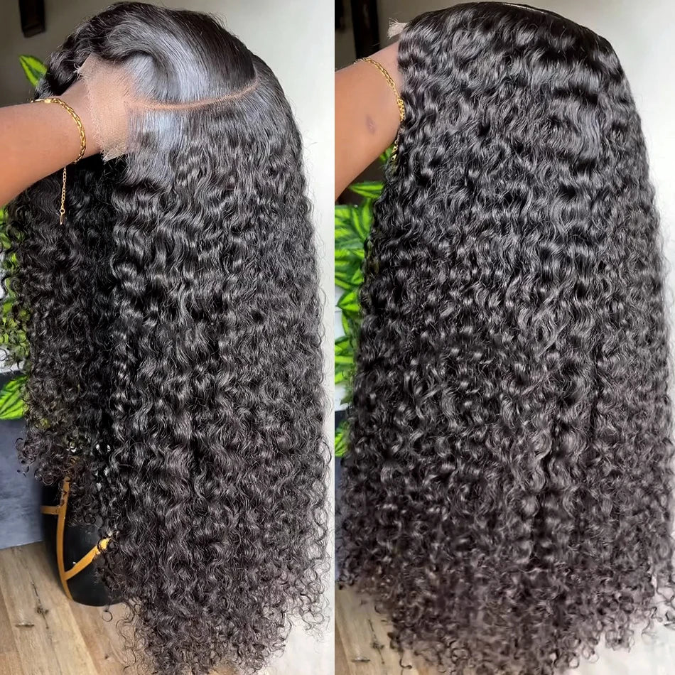 Perruques Lace Front Cheveux Naturels Ondulés Profonds Pré-épilées Densité 180% HD 13x6 Perruques Frontales en Dentelle pour Femmes Cheveux Humains Perruques Frontales en Dentelle