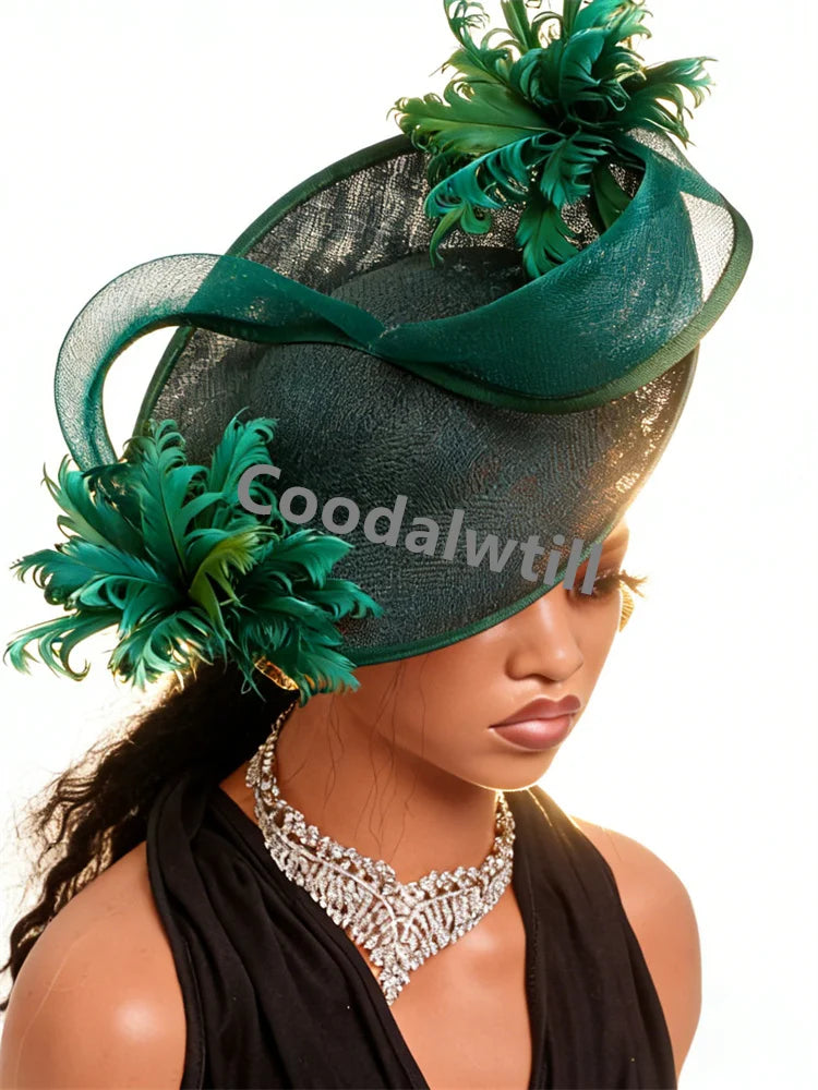 Feather Fancy Pillbox Fascinator | Royal Ascot & Derby Headpiece