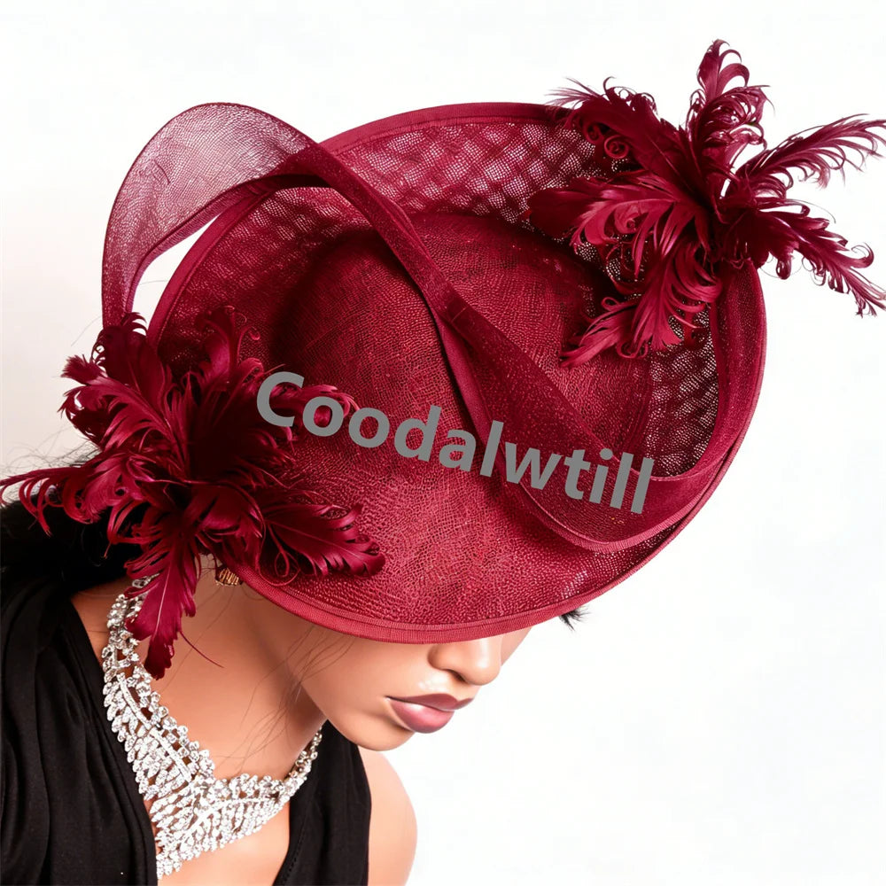 Feather Fancy Pillbox Fascinator | Royal Ascot & Derby Headpiece