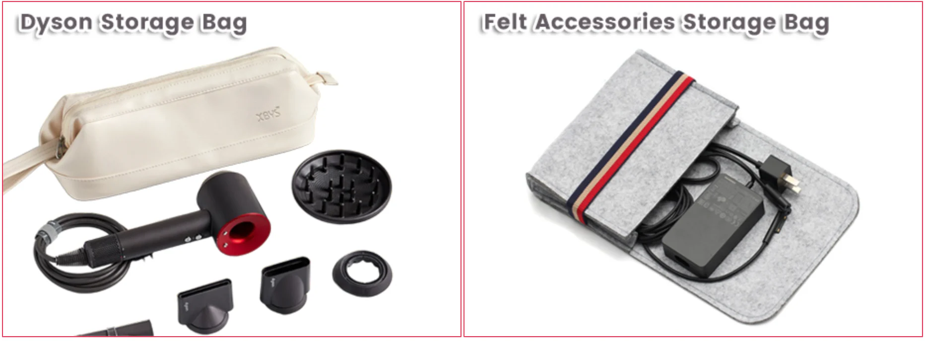 Sac de rangement HardDigital | Organiseur de voyage pour câbles, chargeurs et écouteurs | HotTrendyPicks