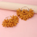Women's Flower Hoop Earrings | Bohemian Large Round Earrings | AvantBah