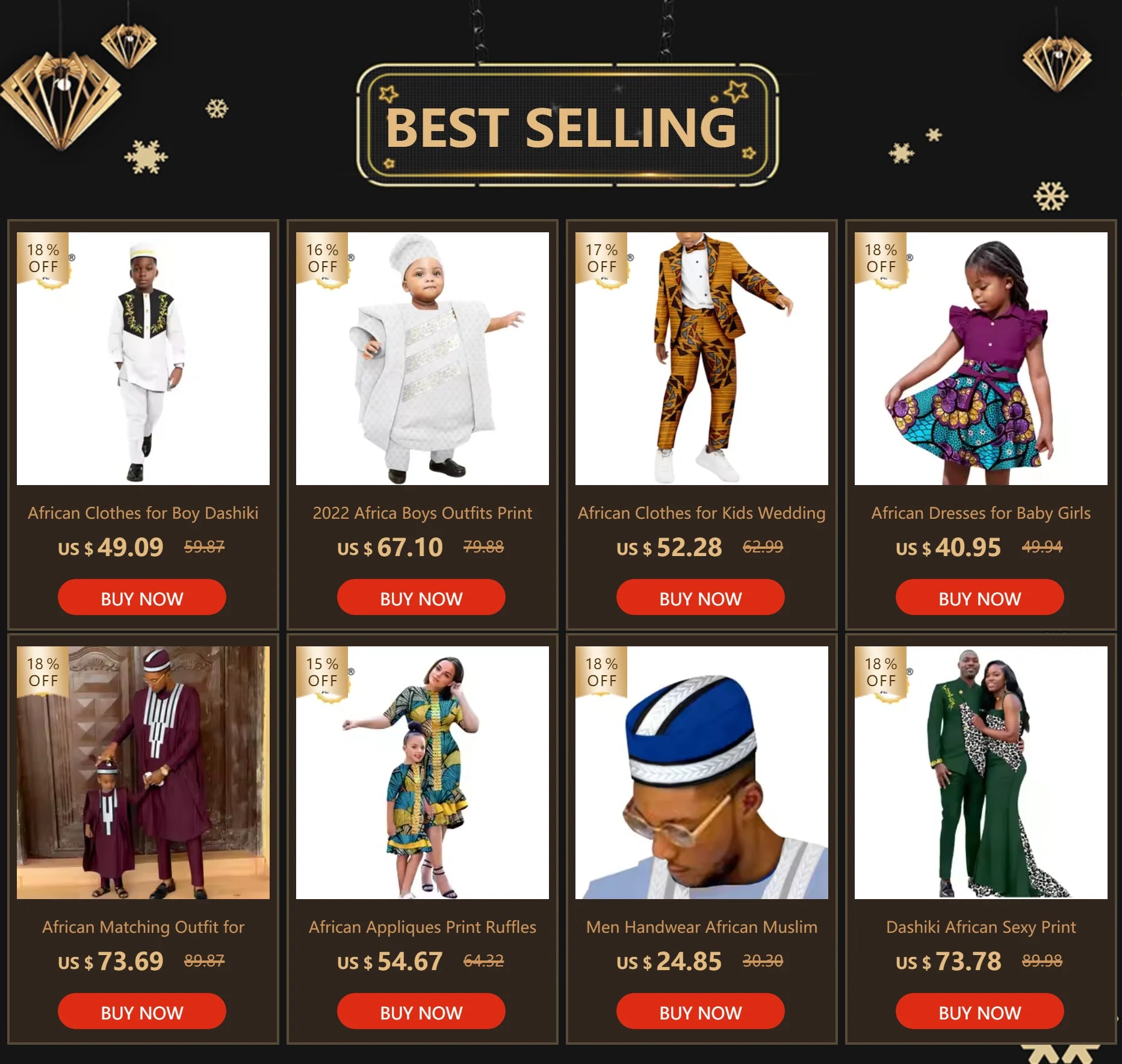 Tenue assortie africaine pour la famille en Bazin Riche, ensembles musulmans, vêtements Dashiki père et fils, robe Agbada, chemise et pantalon, chapeau Y23F001