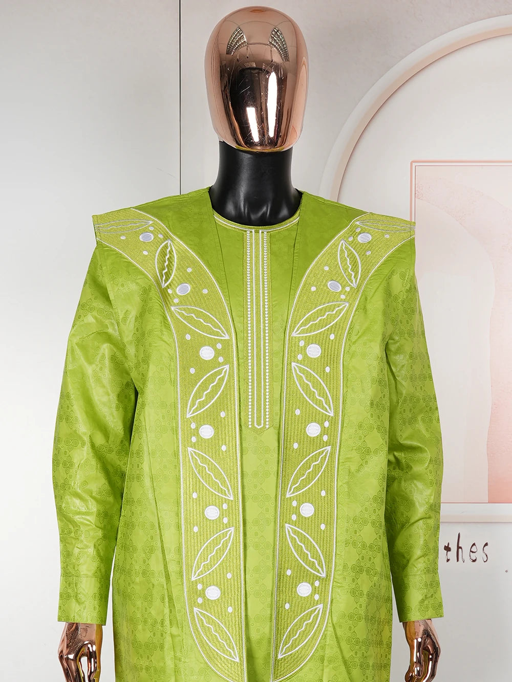 African Clothes for Men 3 PCS Long Sleeve Tops And Pants Suits Dashiki Tranditional Bazin Embroidery Outfits With Coat