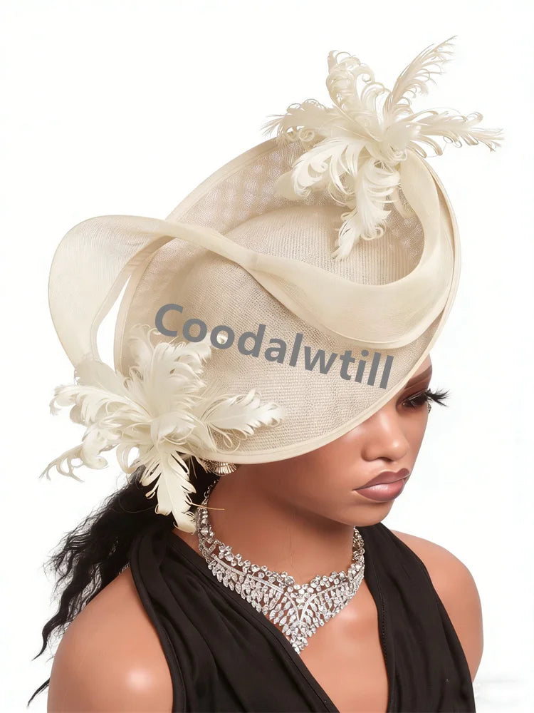 Feather Fancy Pillbox Fascinator | Royal Ascot & Derby Headpiece