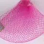 Solid Mesh Fascinator Hairband | Wedding, Cocktail & Tea Party Hat