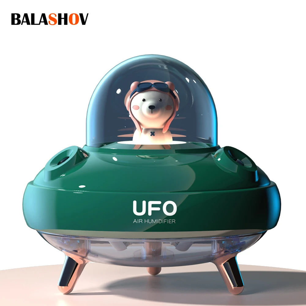 Cute Pet USB Mini Humidifier | Double Spray Aromatherapy Desktop Air Humidifier