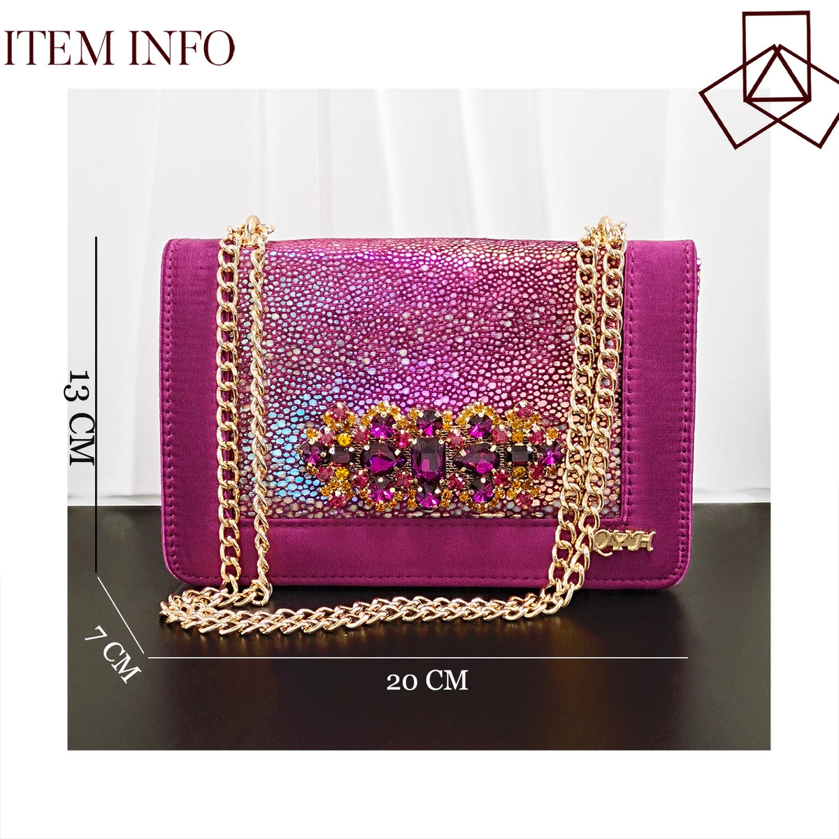 New INS Style Fashion Itlian Design High Heels Shoes  and Bag Set Rhinestone-Embellished Designer Shoes Heel Perfect for Party