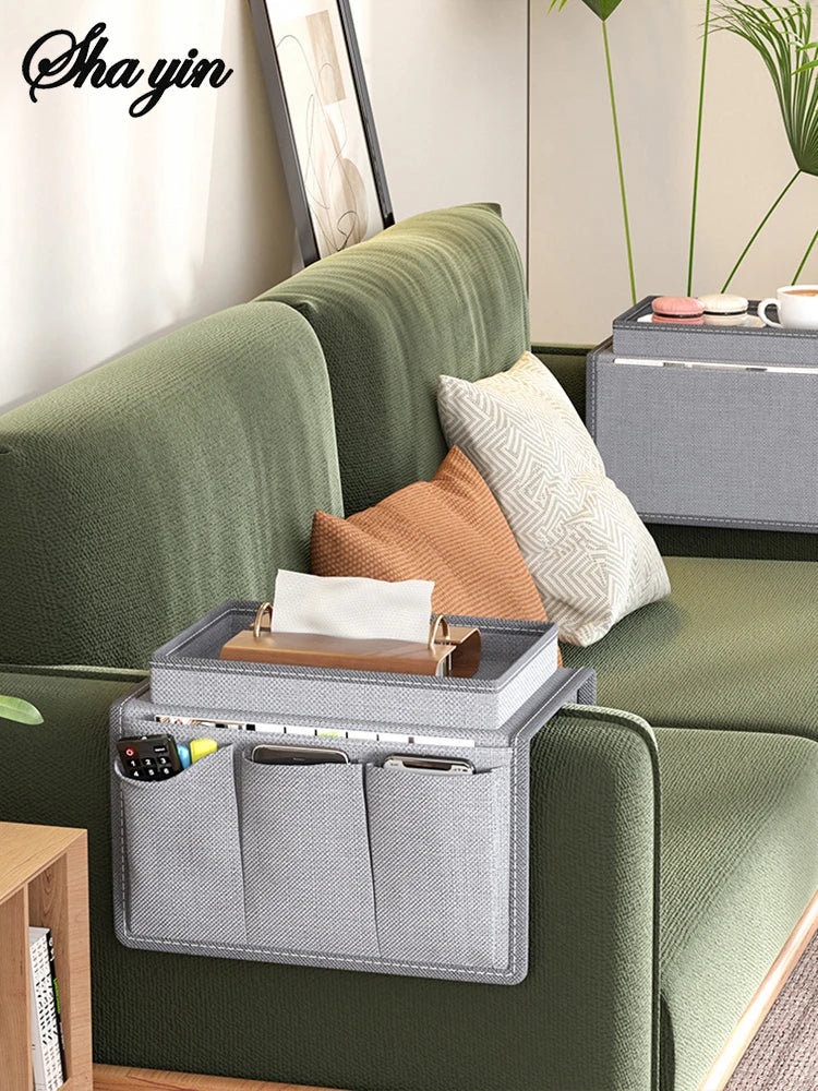 Sofa Armrest Storage Bag | Remote Control & Home Organiser Hanging Bag | HotTrendyPicks