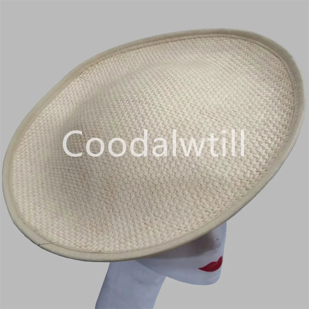White Wedding Mesh Fascinator Hat New Fashion Women Church Headpiece Net Bride Mariage Millinery Cap Femme Chapeau Cap Party