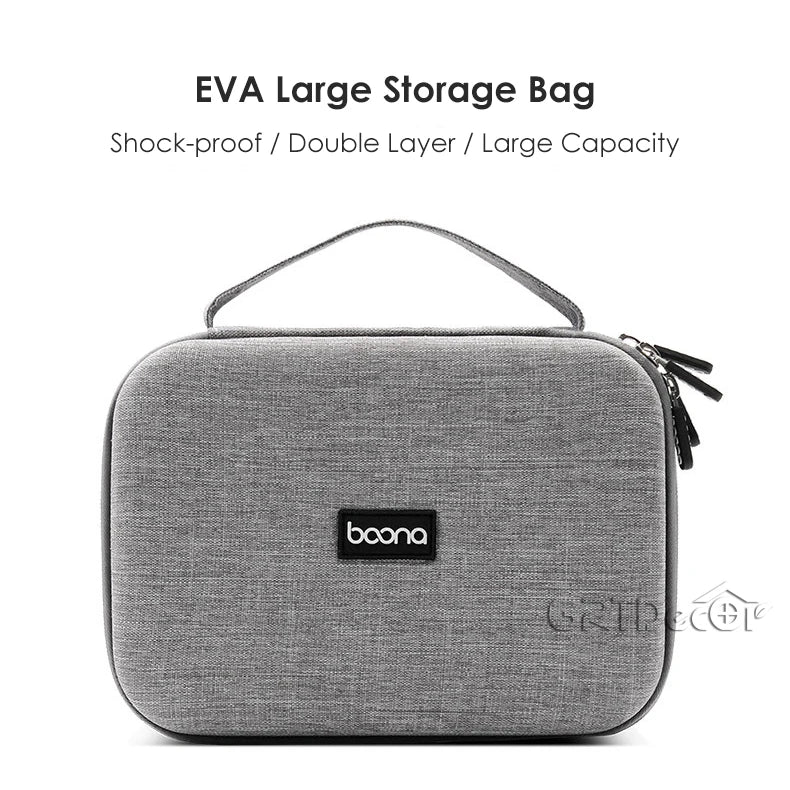 Sac de rangement HardDigital | Organiseur de voyage pour câbles, chargeurs et écouteurs | HotTrendyPicks