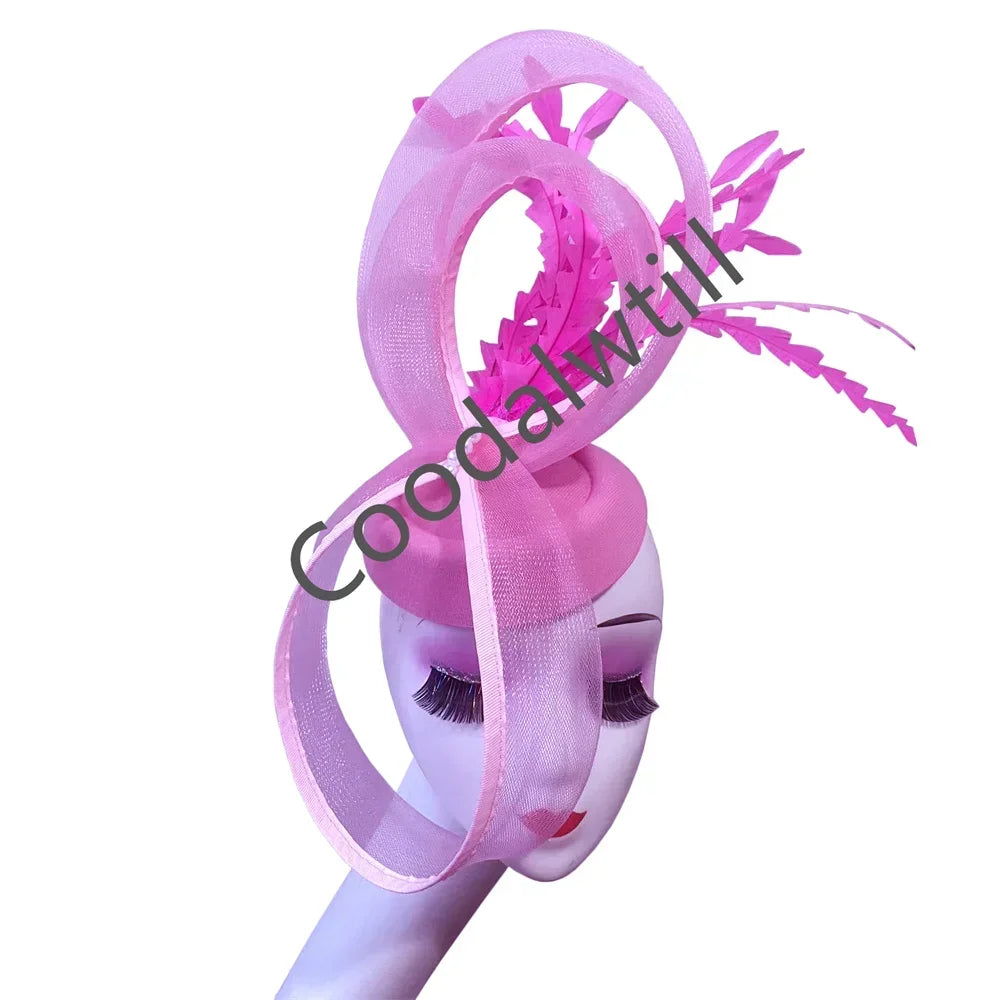 Vintage Feather Pillbox Fascinator | Elegant Occasion Headpiece
