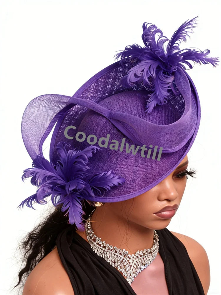 Feather Fancy Pillbox Fascinator | Royal Ascot & Derby Headpiece