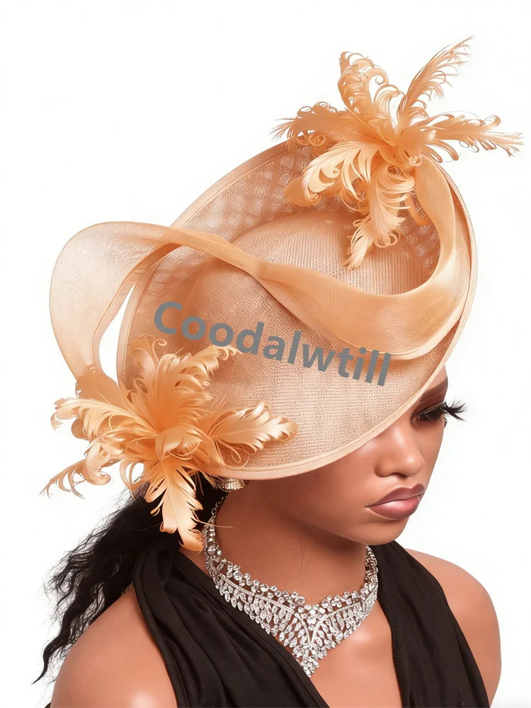 Feather Fancy Pillbox Fascinator | Royal Ascot & Derby Headpiece