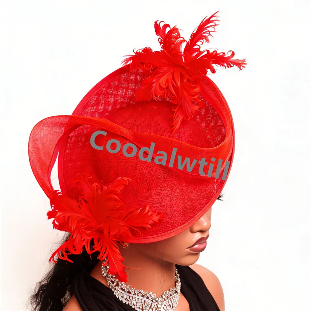Feather Fancy Pillbox Fascinator | Royal Ascot & Derby Headpiece