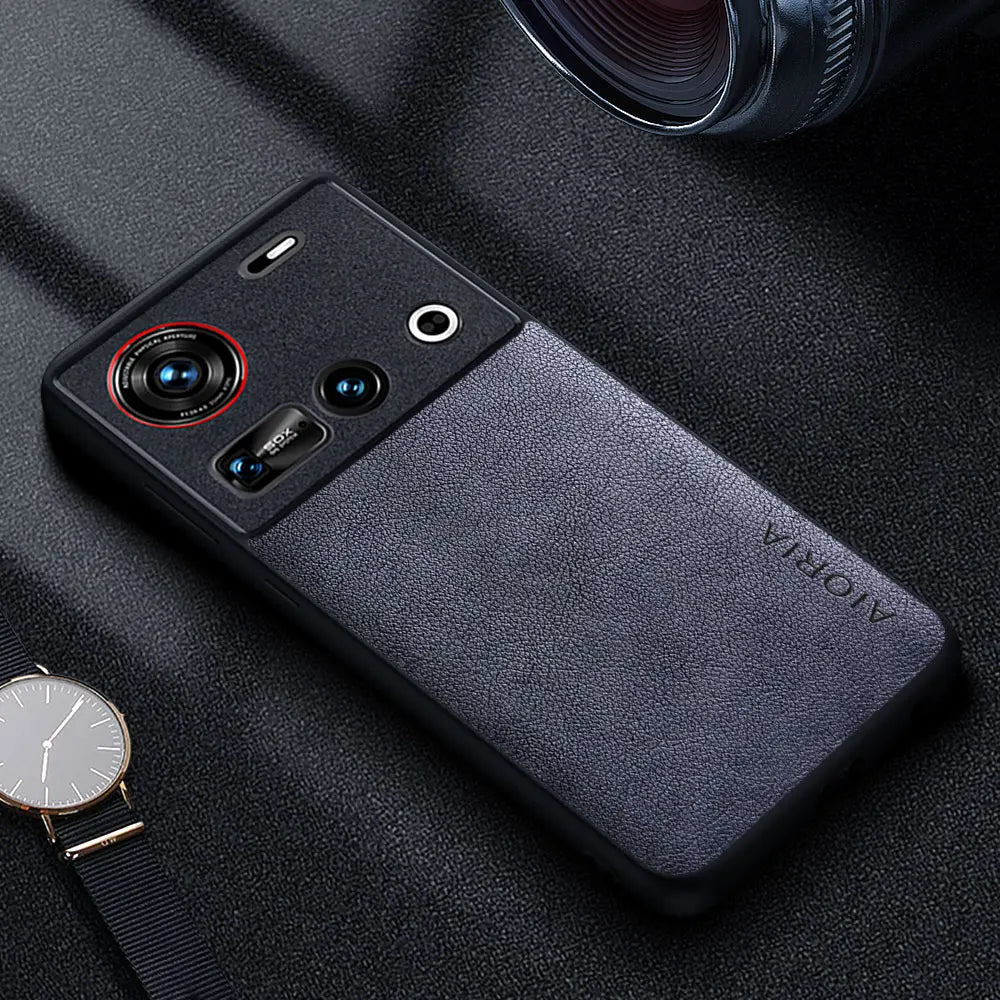 Nubia Z70 Ultra / Z60 Ultra / Z60S Pro Leather Phone Case – Retro Business Style