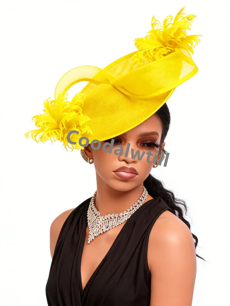 Feather Fancy Pillbox Fascinator | Royal Ascot & Derby Headpiece