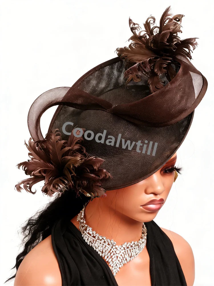 Feather Fancy Pillbox Fascinator | Royal Ascot & Derby Headpiece