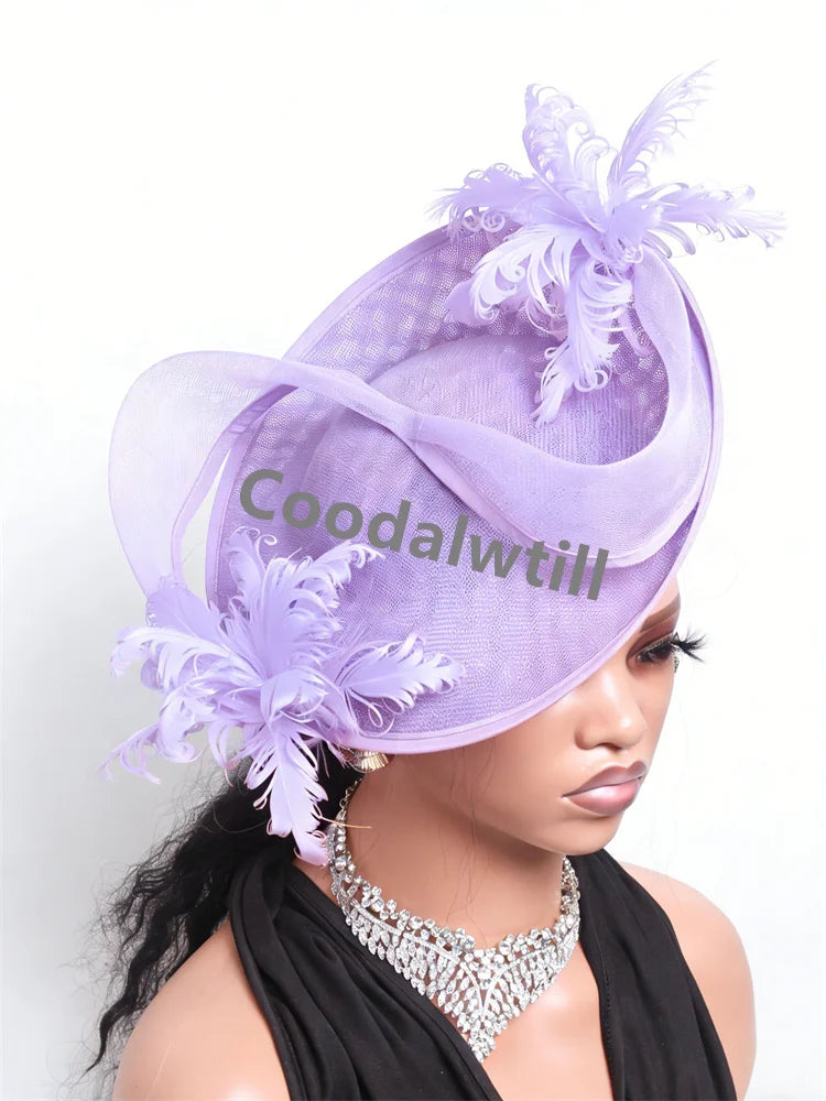 Feather Fancy Pillbox Fascinator | Royal Ascot & Derby Headpiece