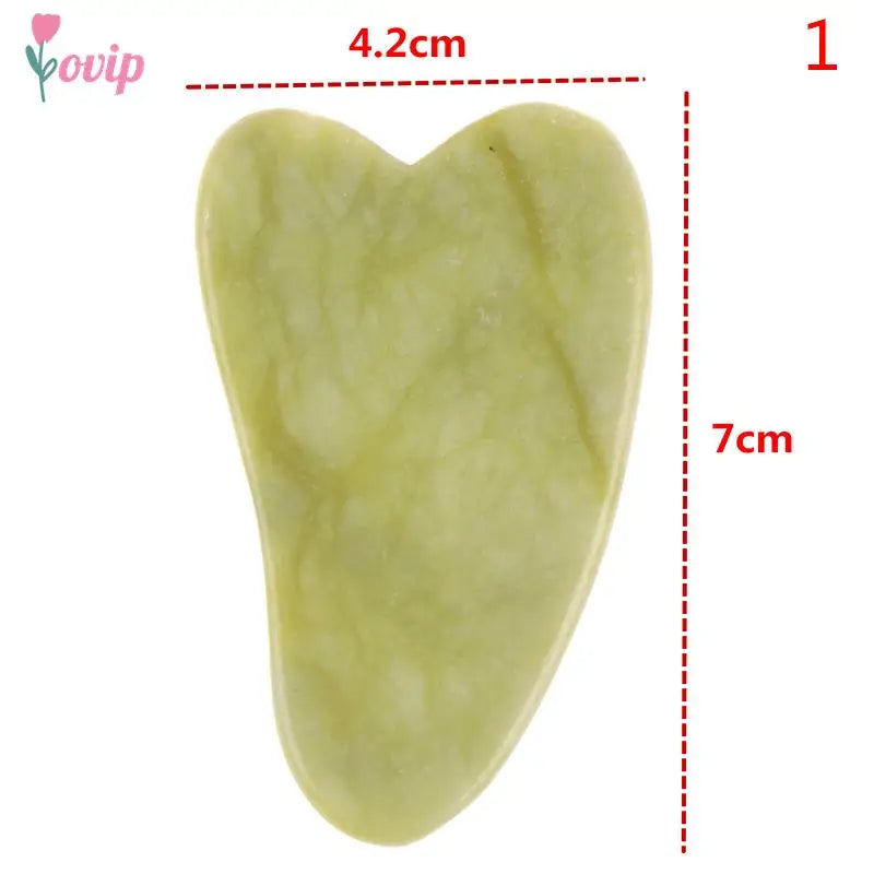 Natural Jade Facial Massage Roller | Anti-Wrinkle Face Slimming Beauty Tool | HotTrendyPicks