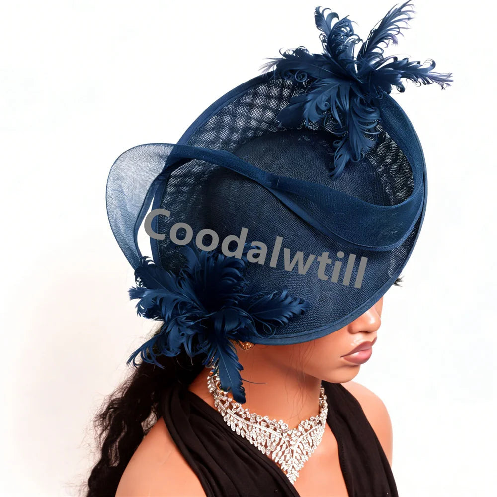 Feather Fancy Pillbox Fascinator | Royal Ascot & Derby Headpiece