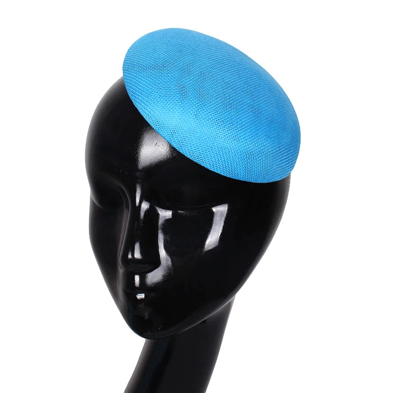 Rose Flower Pillbox Fascinator Hat | Elegant Wedding & Derby Headpiece