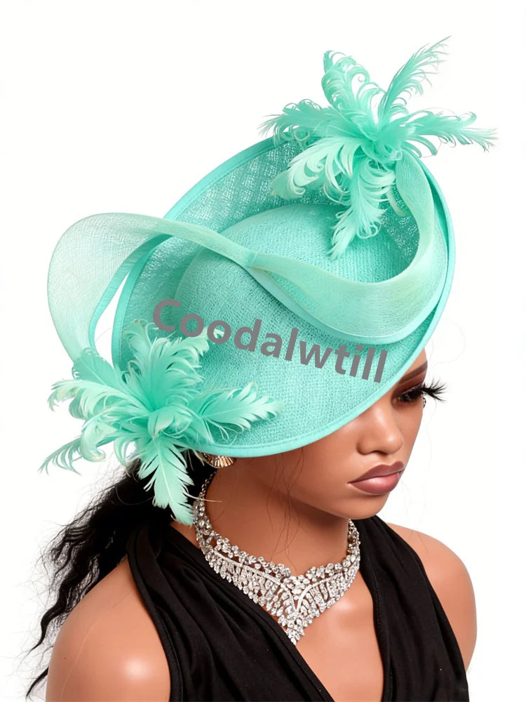 Feather Fancy Pillbox Fascinator | Royal Ascot & Derby Headpiece