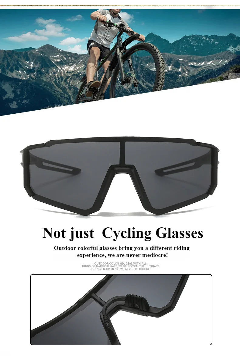 Polarized SunGlasses MTB Bike Protection Eyewear UV400 Cycling Glasses Men Women Sport Eyewear Goggles Cycling Equipment