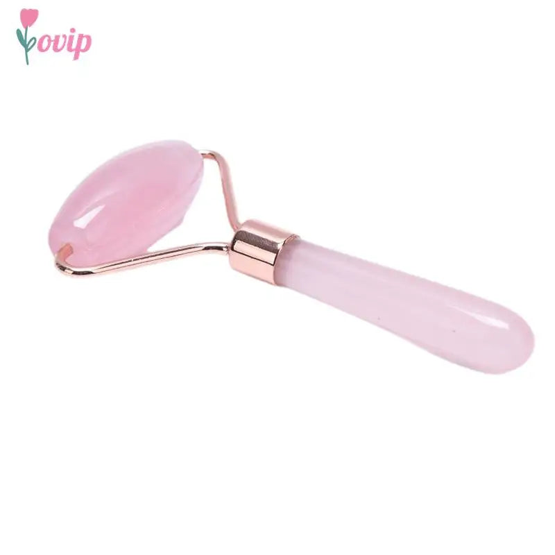 Natural Jade Facial Massage Roller | Anti-Wrinkle Face Slimming Beauty Tool | HotTrendyPicks