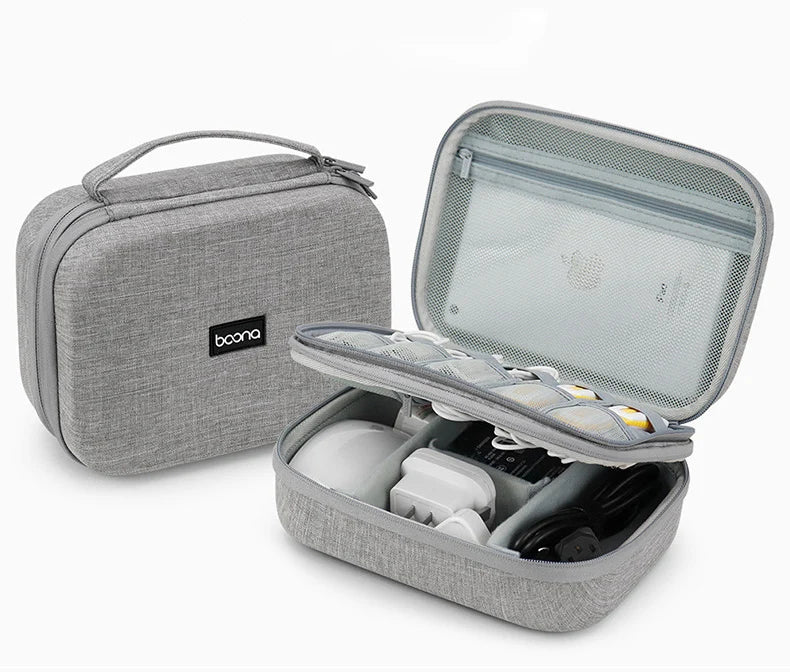 Sac de rangement HardDigital | Organiseur de voyage pour câbles, chargeurs et écouteurs | HotTrendyPicks