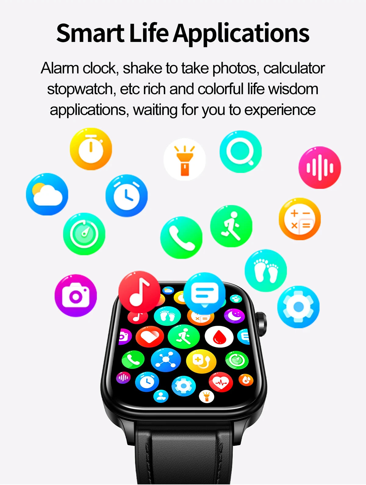 2025 AI Health Smartwatch | ECG+PPG Blood Lipids Uric Acid Body Composition | Men