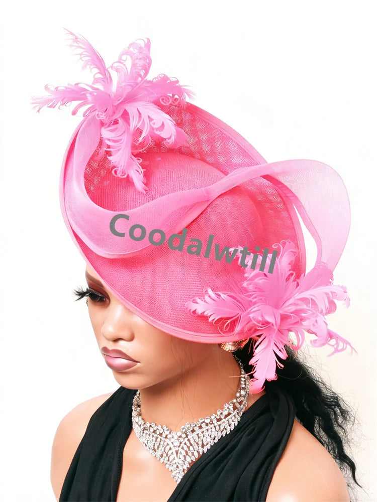 Feather Fancy Pillbox Fascinator | Royal Ascot & Derby Headpiece