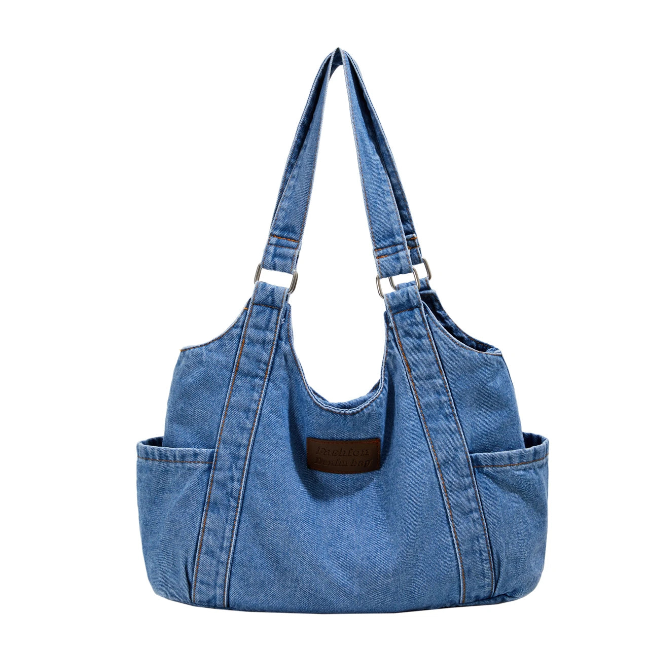 Sac à bandoulière de luxe pour femmes en jean de haute qualité, sacs à main grande capacité multifonctionnels pour femmes