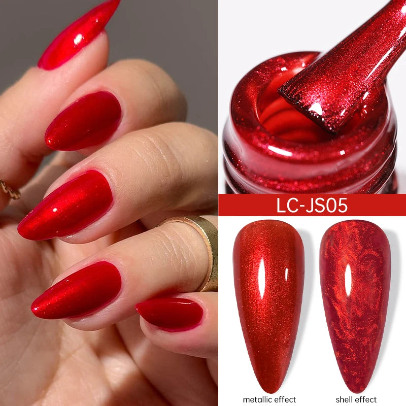 UV Gel Nail Polish | Brown Red Purple Coffee Shades | HotTrendyPicks