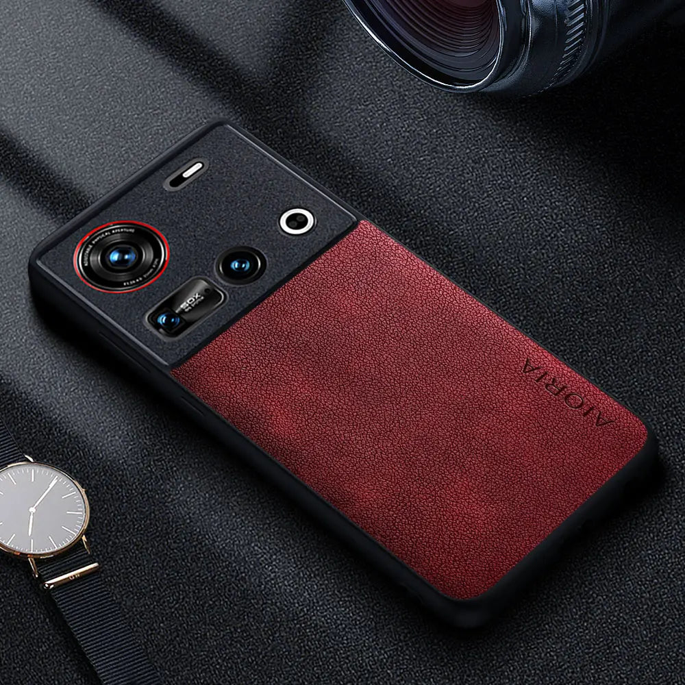 Nubia Z70 Ultra / Z60 Ultra / Z60S Pro Leather Phone Case – Retro Business Style