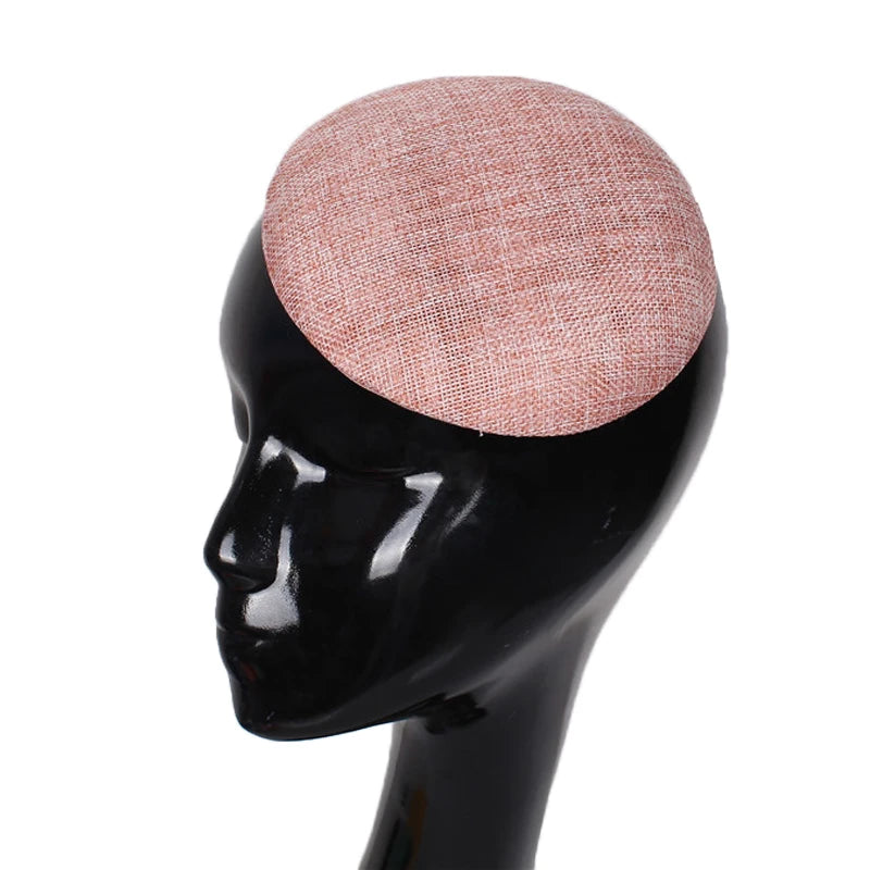 Rose Flower Pillbox Fascinator Hat | Elegant Wedding & Derby Headpiece