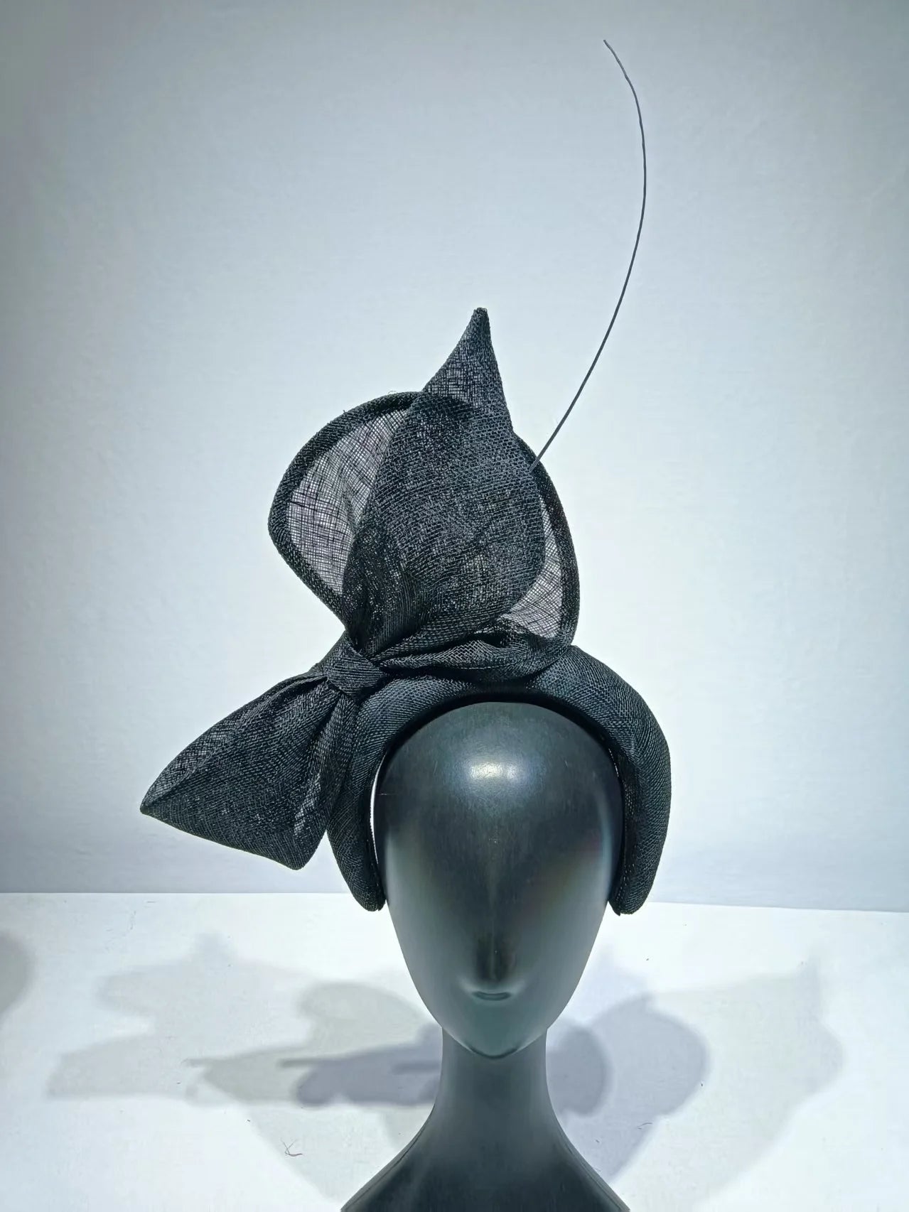 Handmade Femme Mariage Headpiece Fascinator Hat Women Formal Wedding Church Event Tea Millinery Cap Feather Kentucky Derby Race