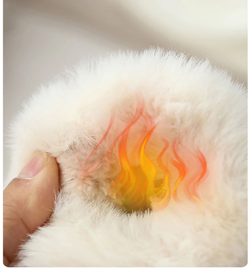 Toddler Snow Boots | Faux Fur Warm Slip-On with Anti-Slip Sole (1–3 Years)