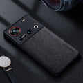 Premium Luxury leather Phone Case for Nubia Z70 Z60 Ultra Z60S Pro Retro Business Style Solid color cover funda capa