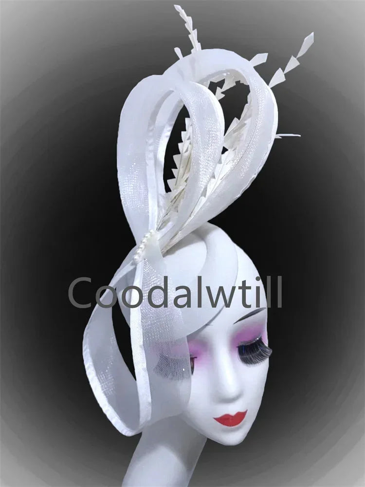 Vintage Feather Pillbox Fascinator | Elegant Occasion Headpiece
