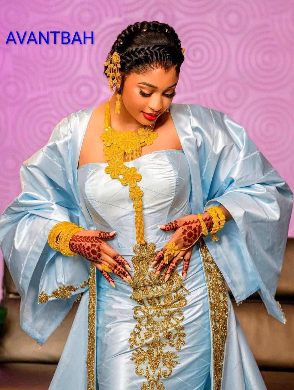 Grand African Gatzner Bazin Riche|Women's Abaya|Embroidery Elegant Bubu |Dress|Party And Weddings