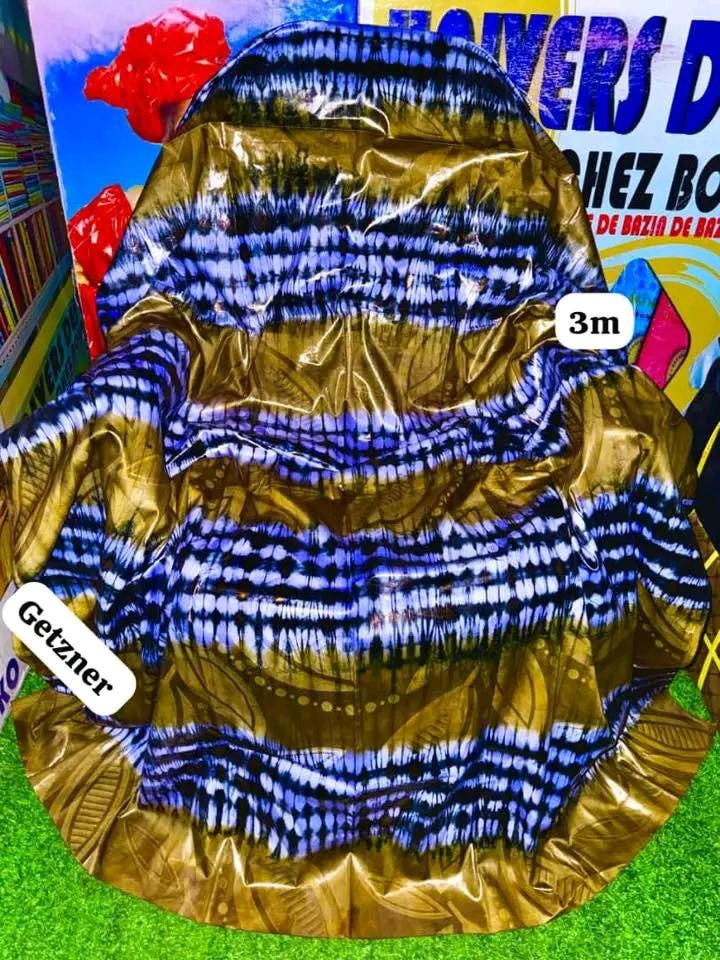 Family Traditional African|Gatzner Bazin Riche Set Embroidery Dresses|Dad, Mum And Kids