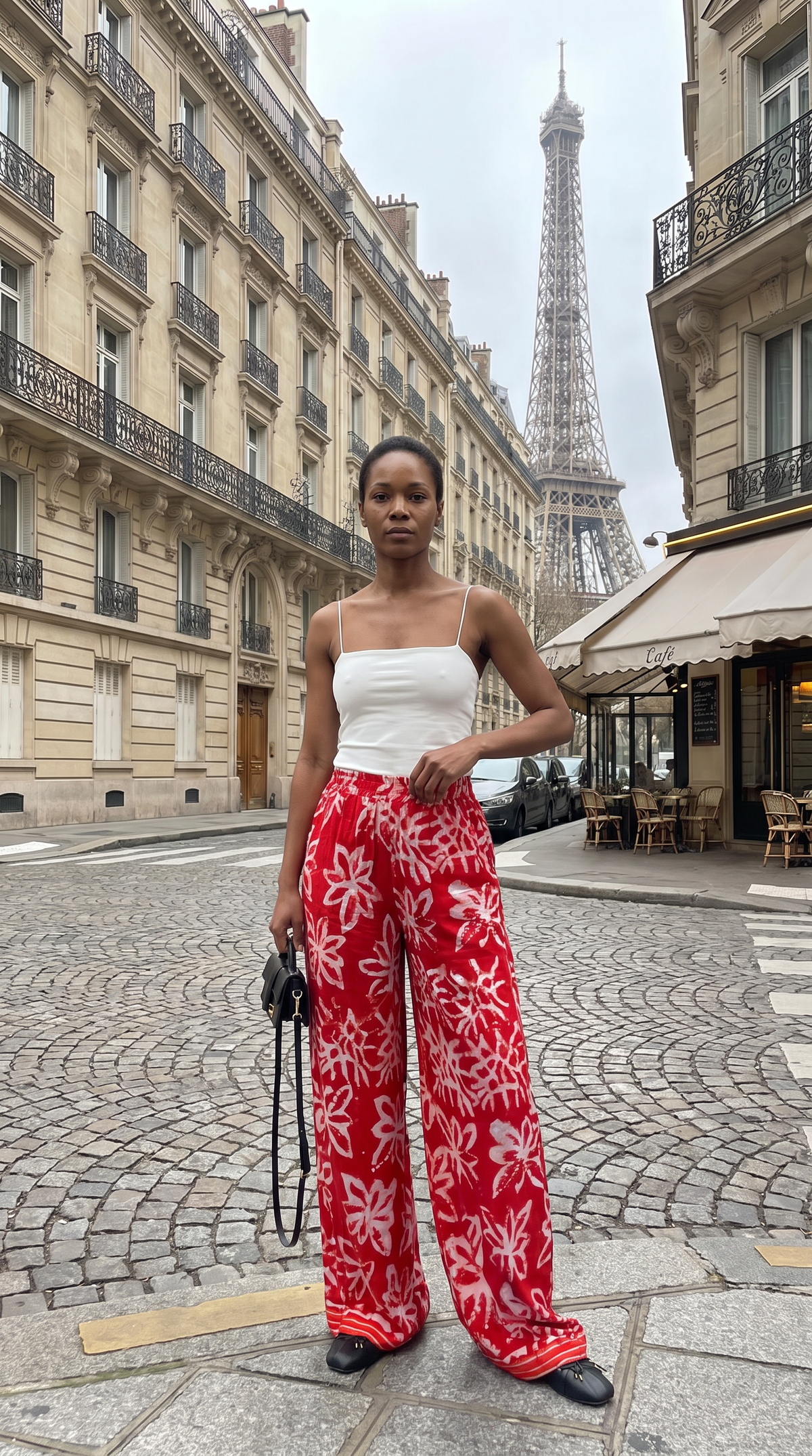 Women’s Wide-Leg Trousers Drawstring And Top Set | M–4XL