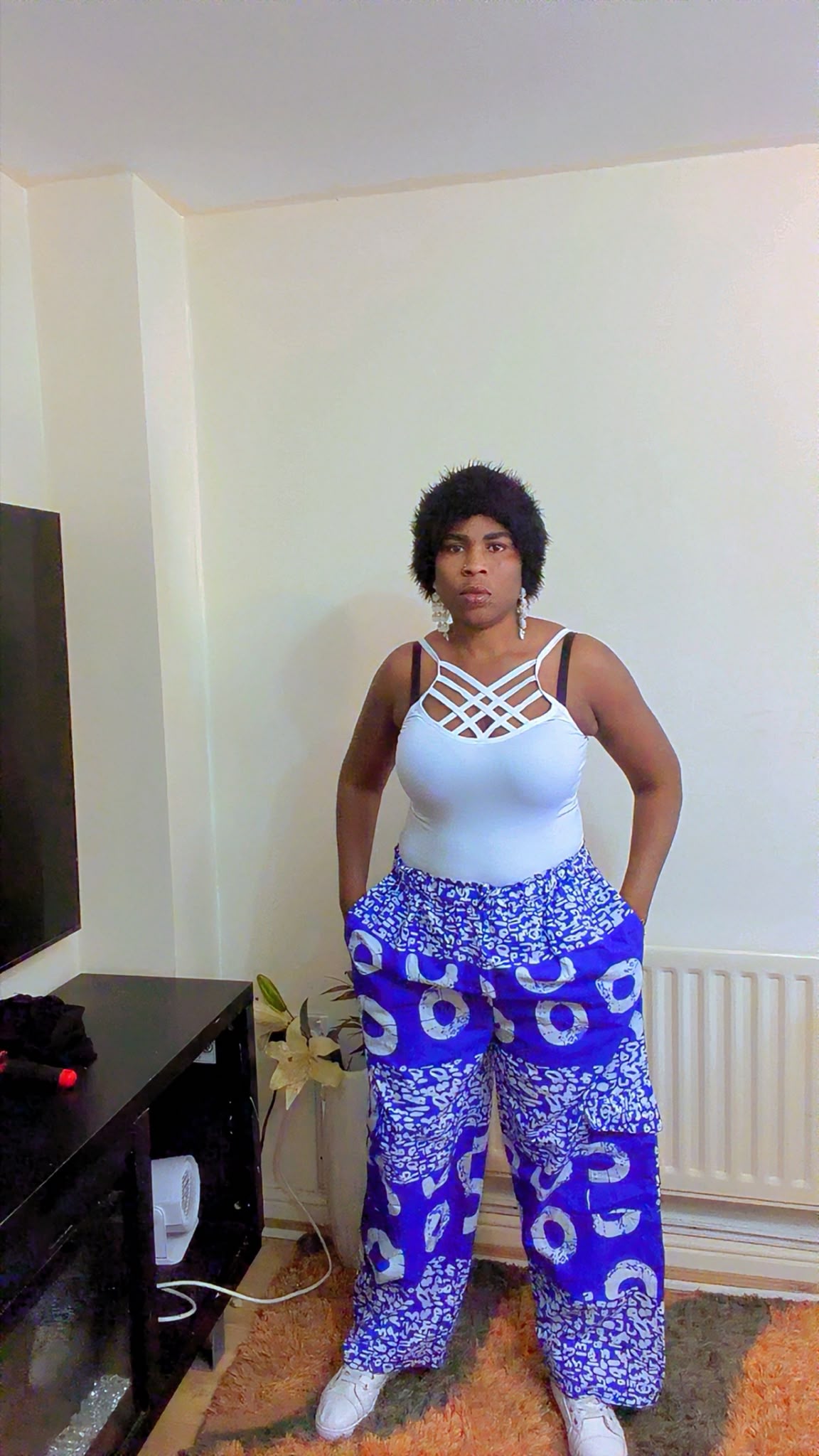 Women’s Wide-Leg Trousers Drawstring And Top Set | M–4XL
