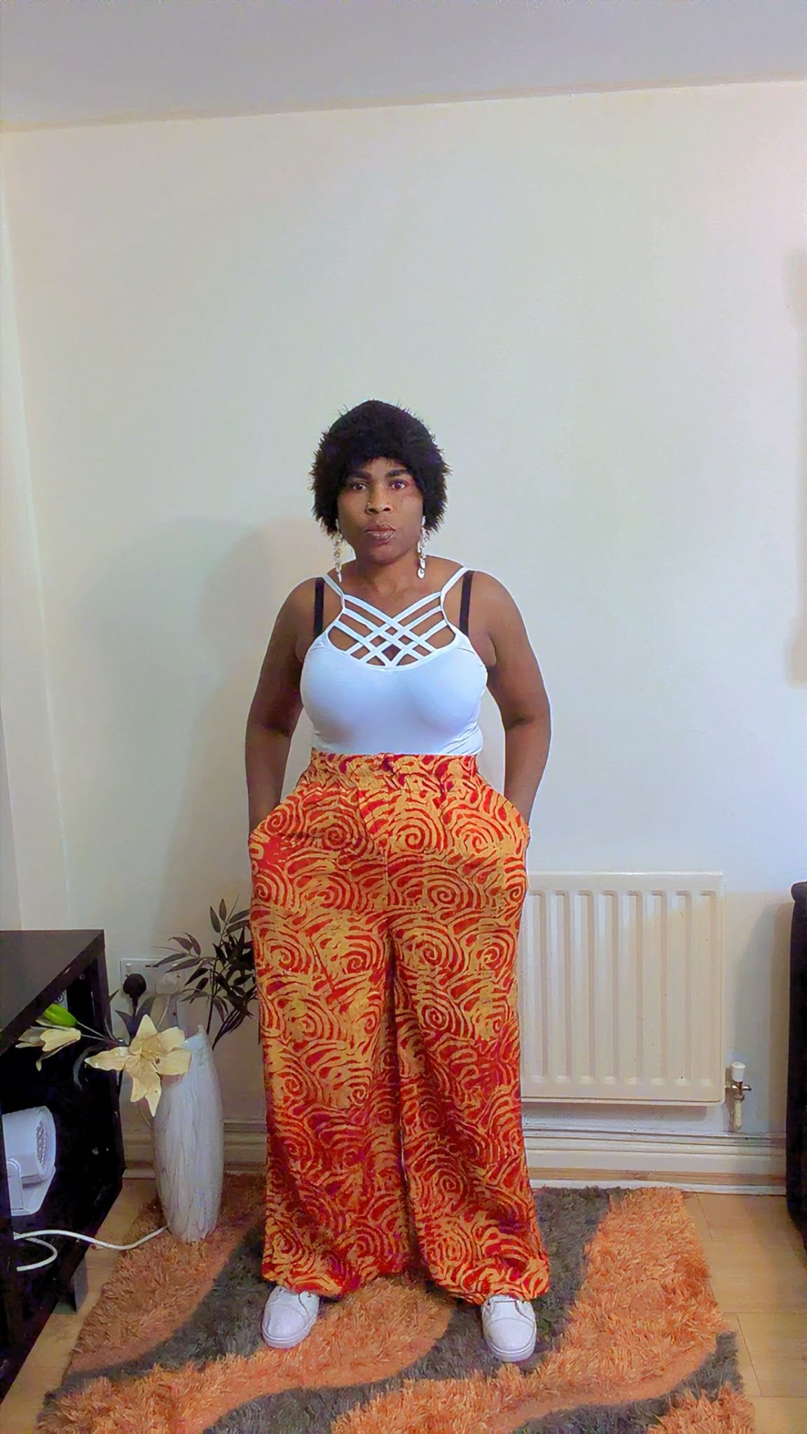Women’s Wide-Leg Trousers Drawstring And Top Set | M–4XL